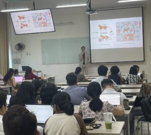 Đội ngũ P-lab tham dự buổi sinh hoạt khoa học tại trường đại học Y tế Công cộng về chủ đề các bệnh ký sinh trùng lây truyền từ động vật sang người